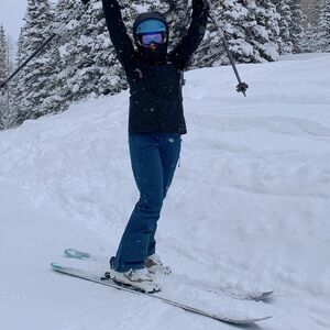 The North Face insulated snow pants